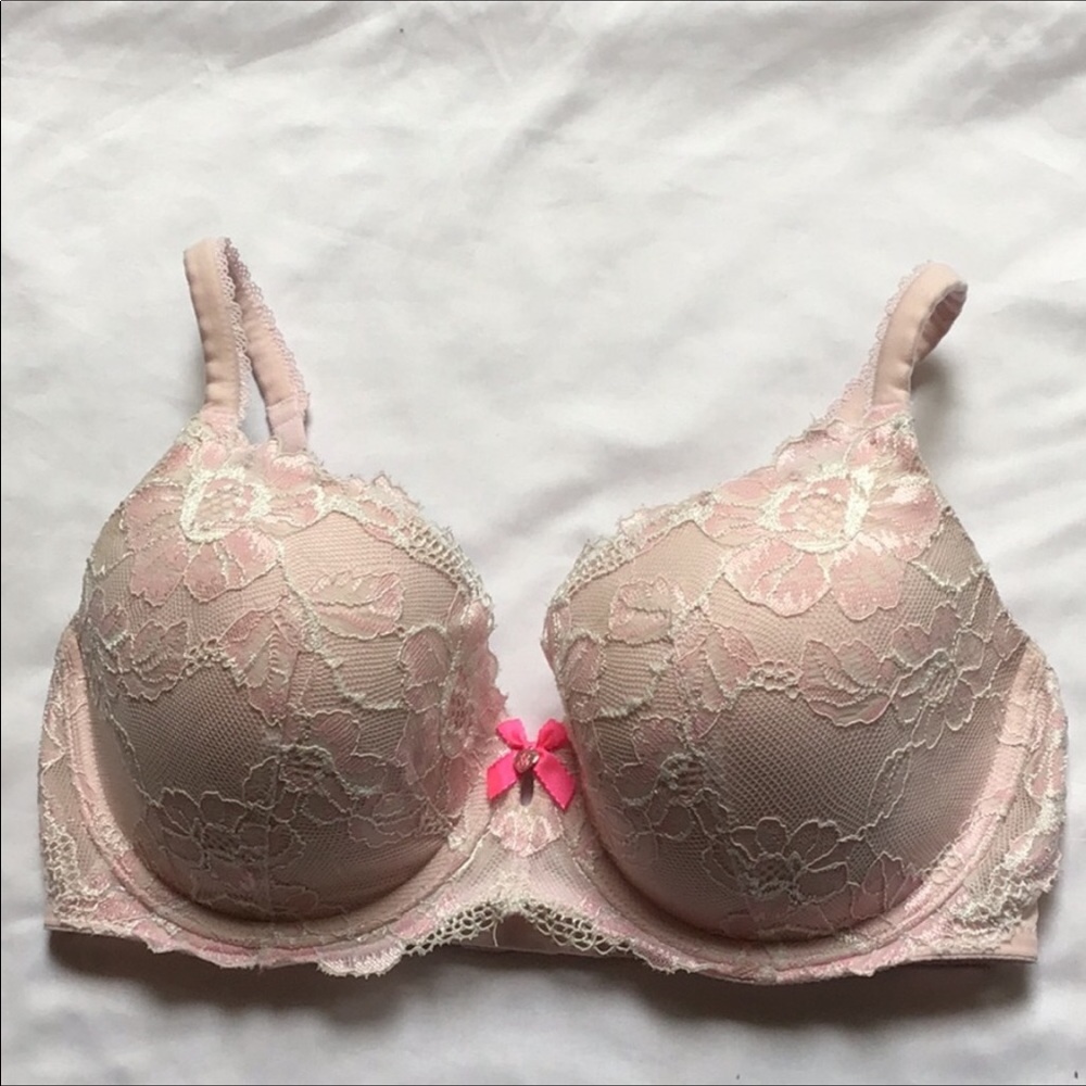 Victoria secret pink nude Demi bra 34dd